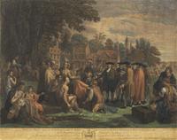 [Philadelphia] West, Benjamin. William Penn's Treaty with the Indians, when he founded the Province of Pensylvania in North America 1681