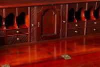 A George III Style Mahogany Slant-Front Bureau