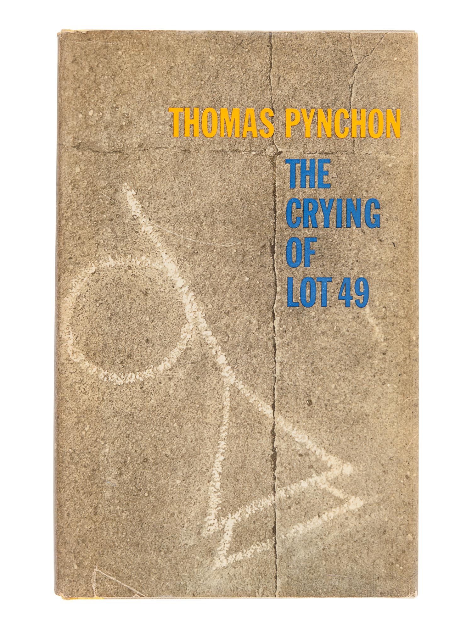 PYNCHON, Thomas (b. 1937). The Crying of Lot 49 . Philadelphia and New York: J.B. Lippincott Company, 1966.