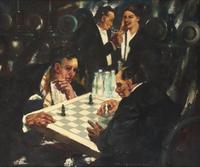 John Grabach (American, 1886-1981) — Chess