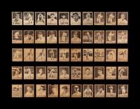 A Collection of 1939 and 1940 Play Ball Baseball Cards Including Jimmie Foxx and Multiple Hall of Famers