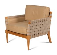 A Pair of Vicente Wolf for Niedermaier Webbed Club Chairs