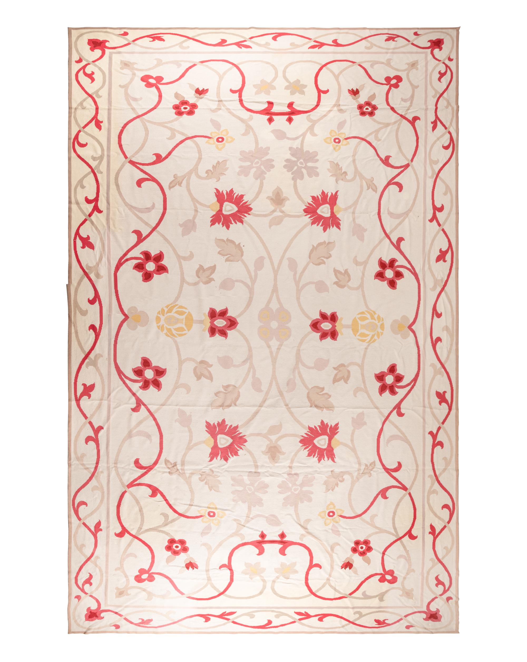 A Custom Portuguese Chain-Stitch Carpet
