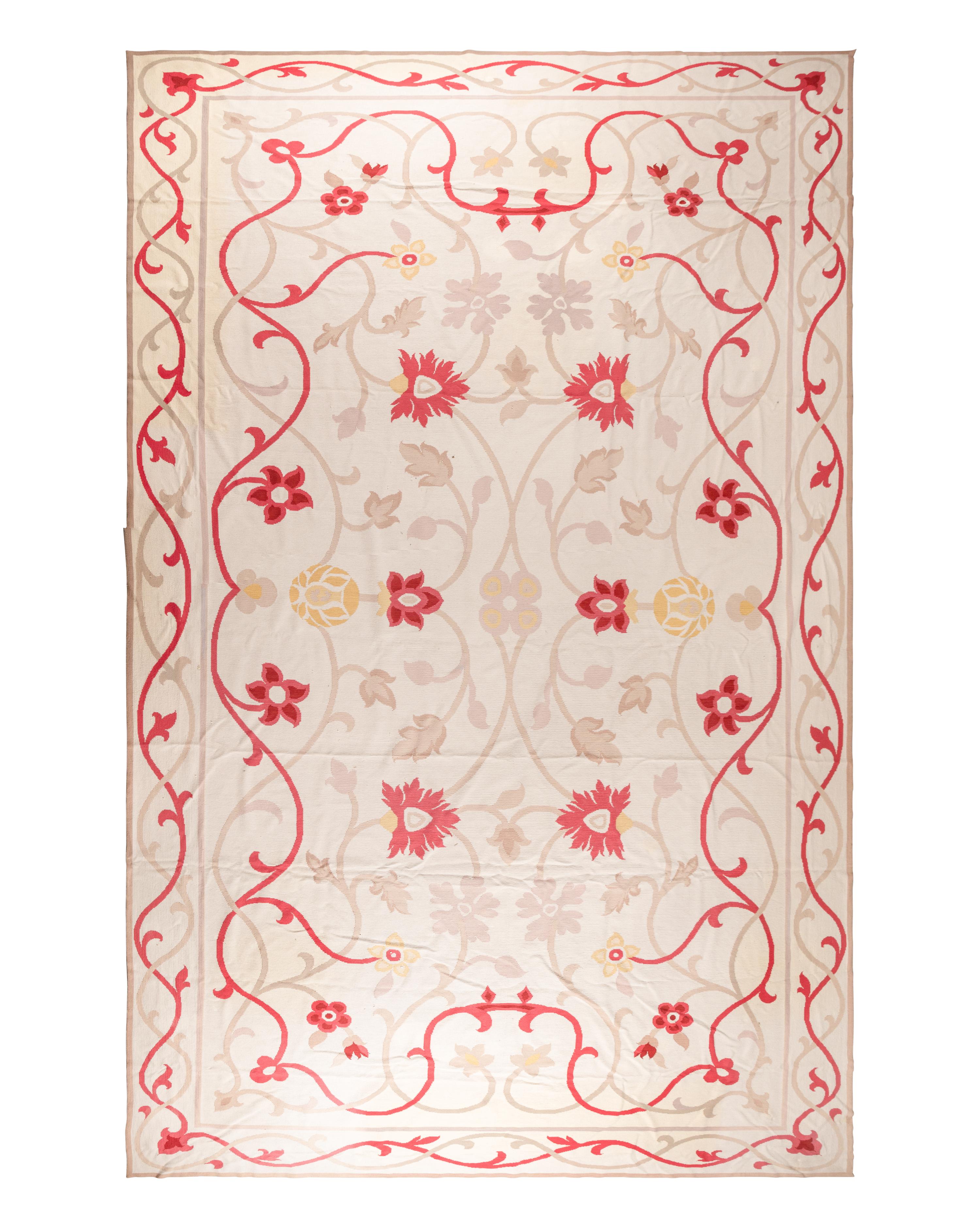 A Custom Portuguese Chain-Stitch Carpet