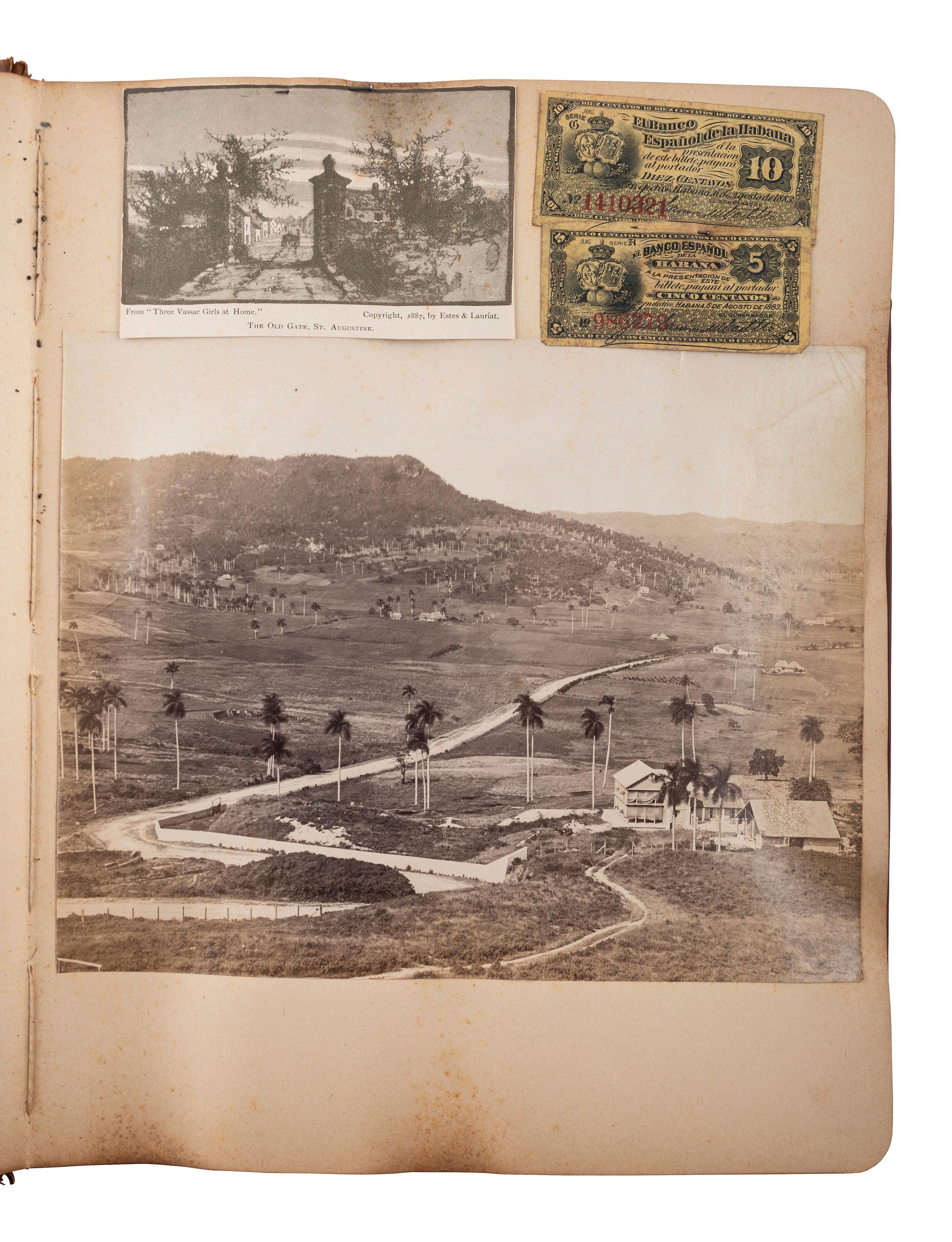 [EARLY PHOTOGRAPHY - TRAVEL]. European travel album [ With :] Havana, Cuba album.