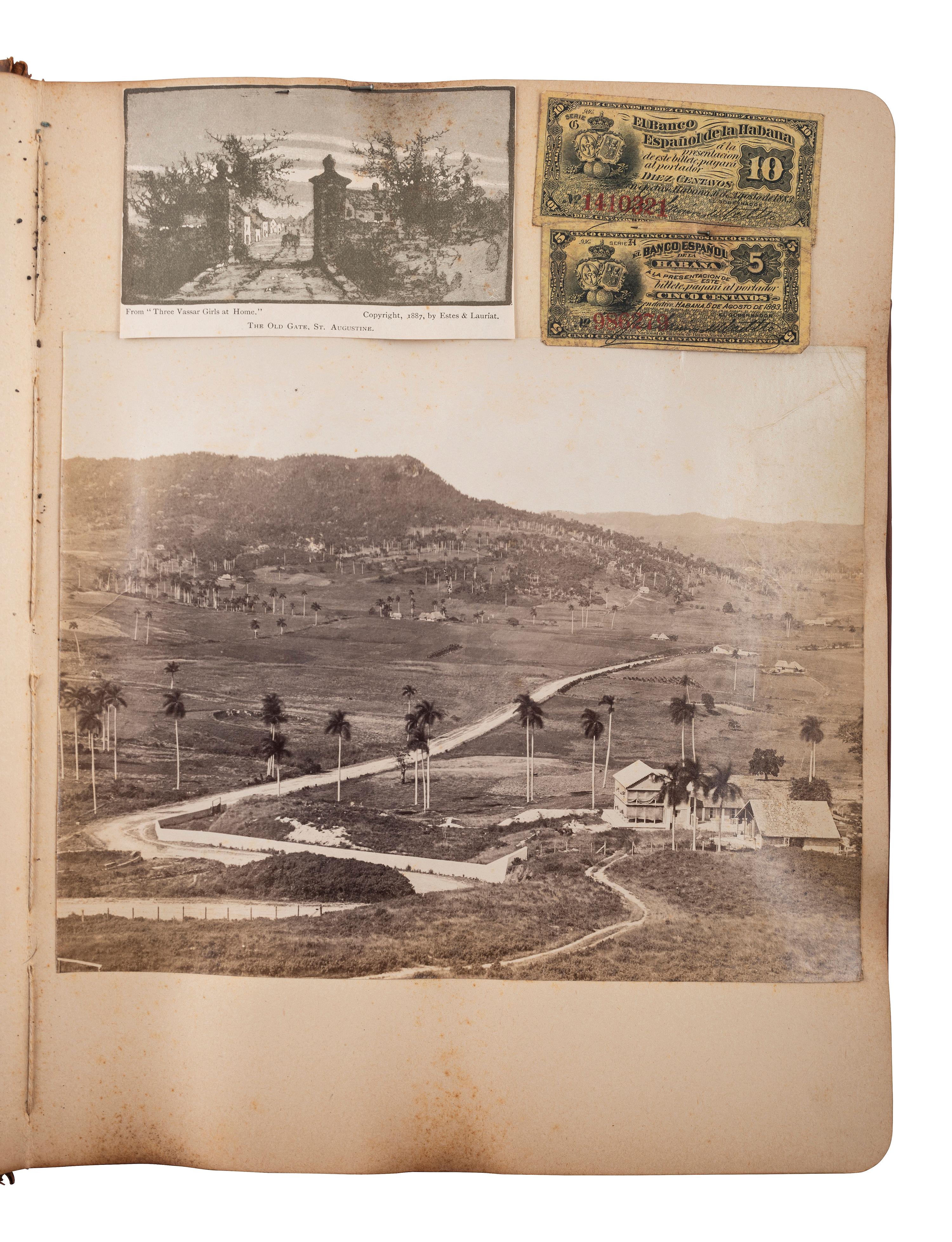 [EARLY PHOTOGRAPHY - TRAVEL]. European travel album [ With :] Havana, Cuba album.