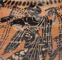 An Attic Black-Figured Column Krater