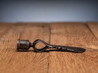 Eastern Pipe Tomahawk Blade, with Brass Inlay