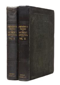 JOHNSTON, Charles (1810-1872). Travels in Southern Abyssinia. London, 1844. FIRST EDITION, WILFRED THESIGER'S COPY.