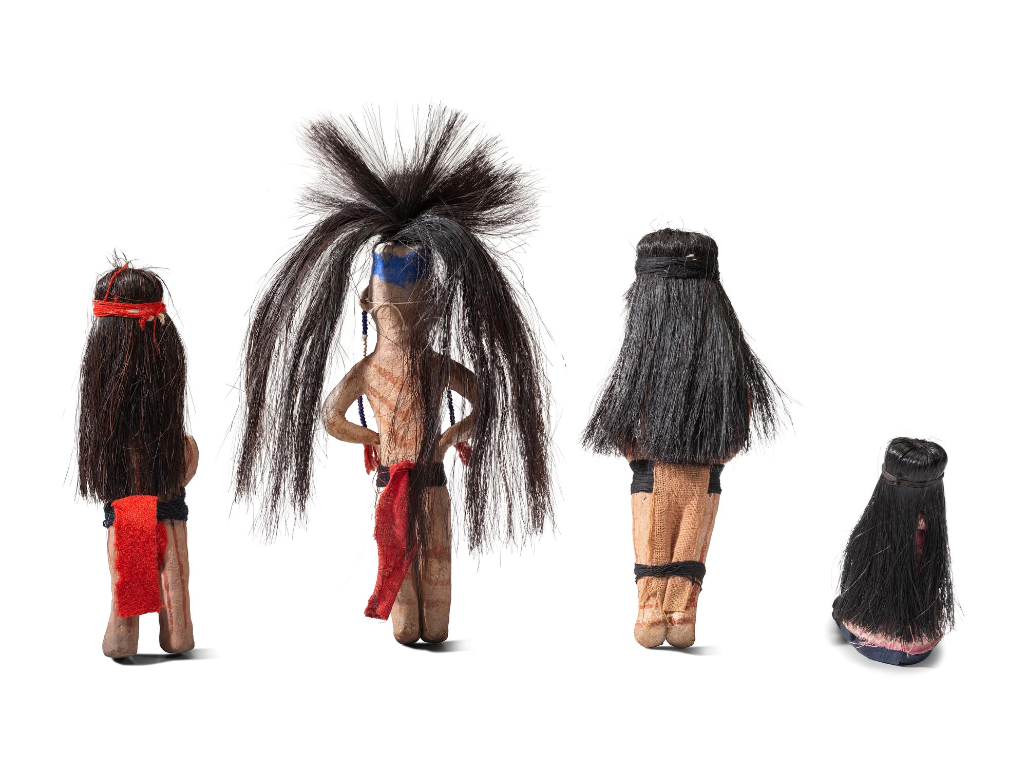 Collection of Yuma Pottery Figures