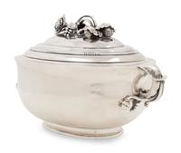 A Georg Jensen Silver Covered Tureen