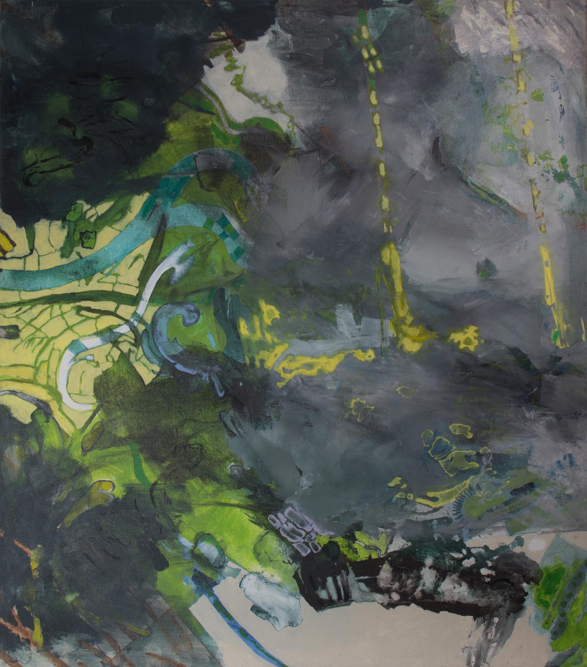 Richard Knowles, (American, 20th century), Abstract