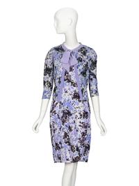 Christian Dior by John Galliano, Floral-Print Cardigan & Dress Ensemble