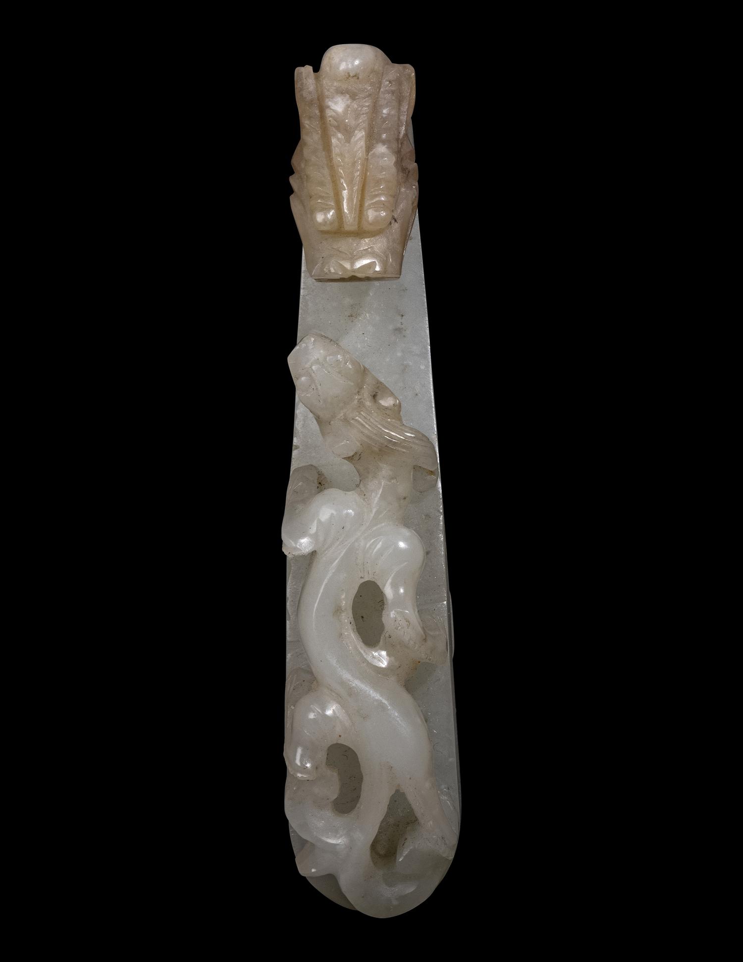 Three Chinese Jade Scholar's Objects