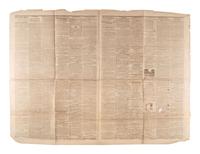 [LINCOLN, Abraham (1809-1865)]. A group of 2 Illinois newspapers with references to Lincoln, comprising: