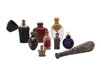 Nine Snuff and Perfume Bottles