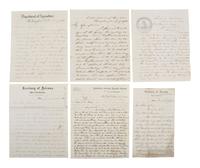 [CIVIL WAR] -- [ARIZONA TERRITORY]. KING, Governor John A. (1788-1867). Papers of New York Governor John A. King, including correspondence related to New York politics, Kansas, the Civil War, and the newly established Arizona Territory.