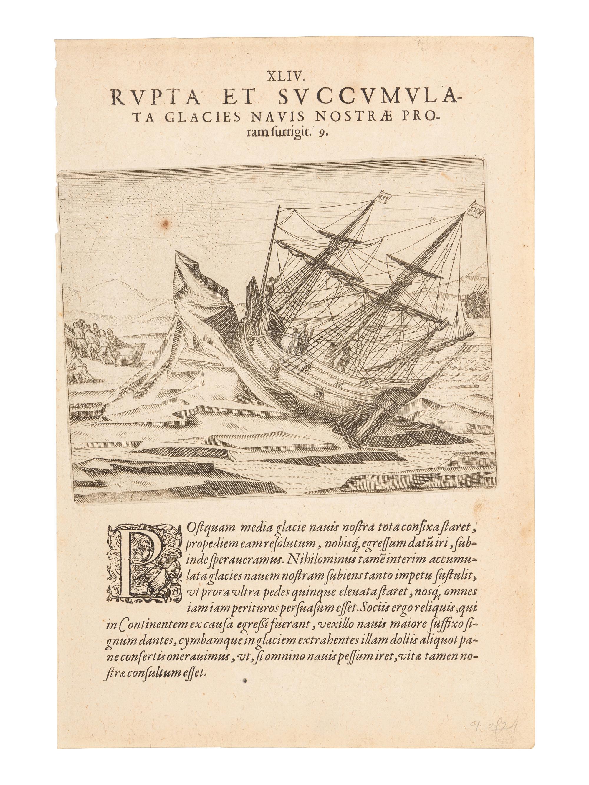 [EUROPEAN ARCTIC EXPLORATION]. A group of 5 works, comprising: