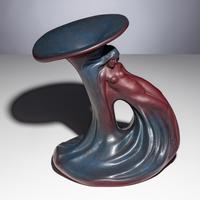 Artus Van Briggle for Van Briggle Pottery (American, 1869–1904) — Lady of the Lily Vase