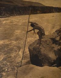 CURTIS, Edward (1868-1952), photographer. The Fisherman.