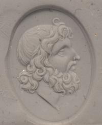 A Hellenistic Agate Ring Stone with the God Zeus or Poseidon