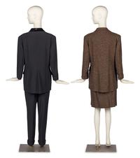 Two Gucci Ensembles with One Suede Belt