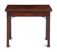 A George III Mahogany Flip-Top Table