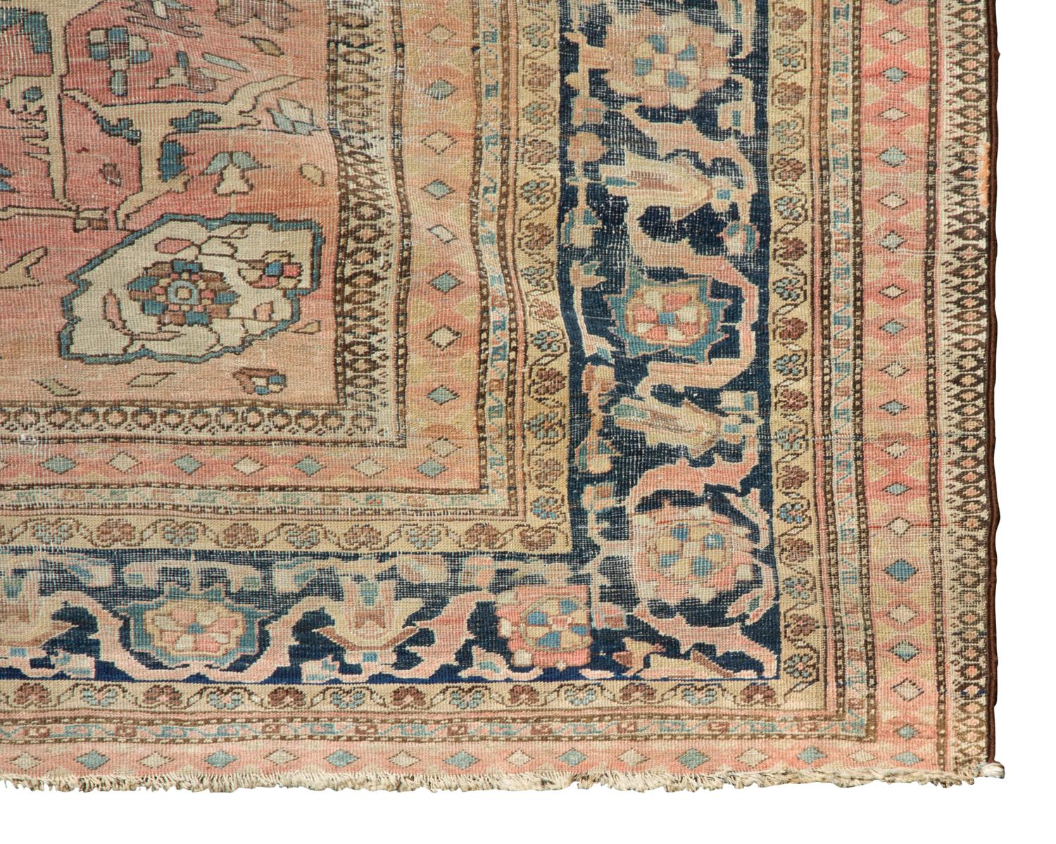 A Fereghan Sarouk Wool Carpet