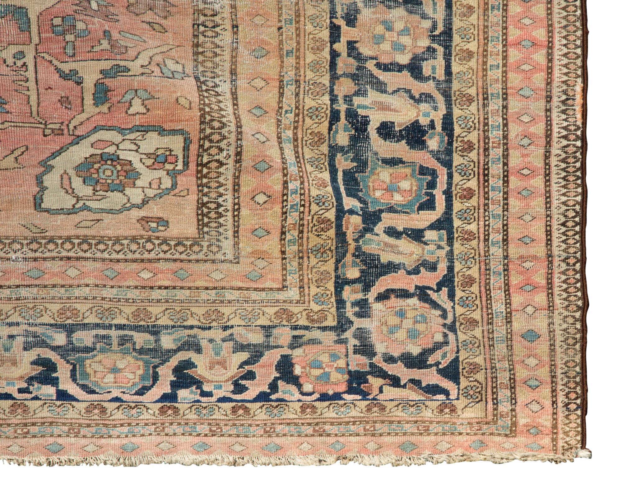 A Fereghan Sarouk Wool Carpet