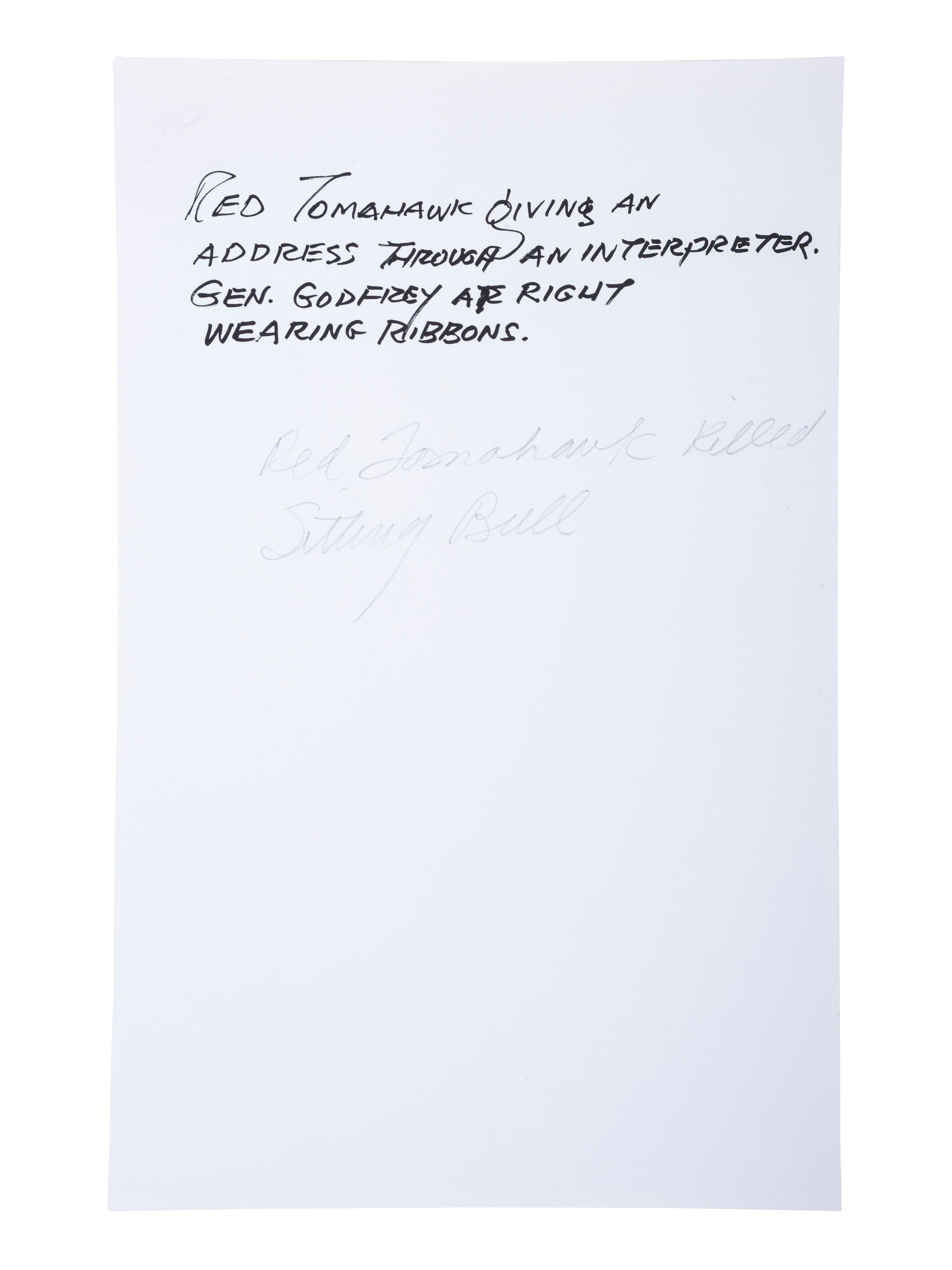 [LATE INDIAN WARS]. A group of 28 photographs from the 50th Anniversary of the Battle of the Little Bighorn, and other Custer Memorials, comprising: