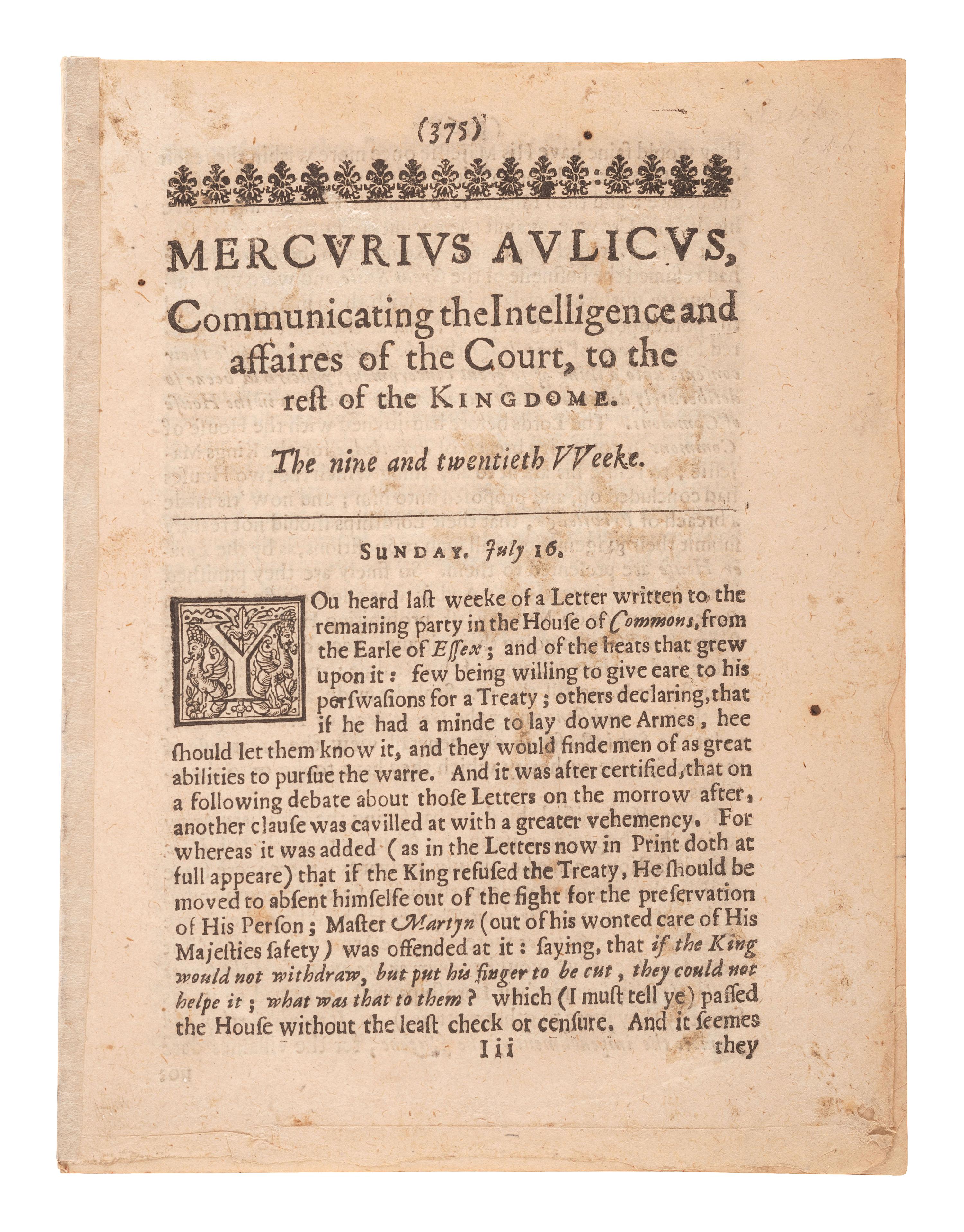 [POLITICS]. A large group of 17th and 18th-century British pamphlets and ephemera.