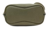 An Hermes Vert Veronese Togo 22cm So-Kelly Handbag, 9" x 11" x 4.5".