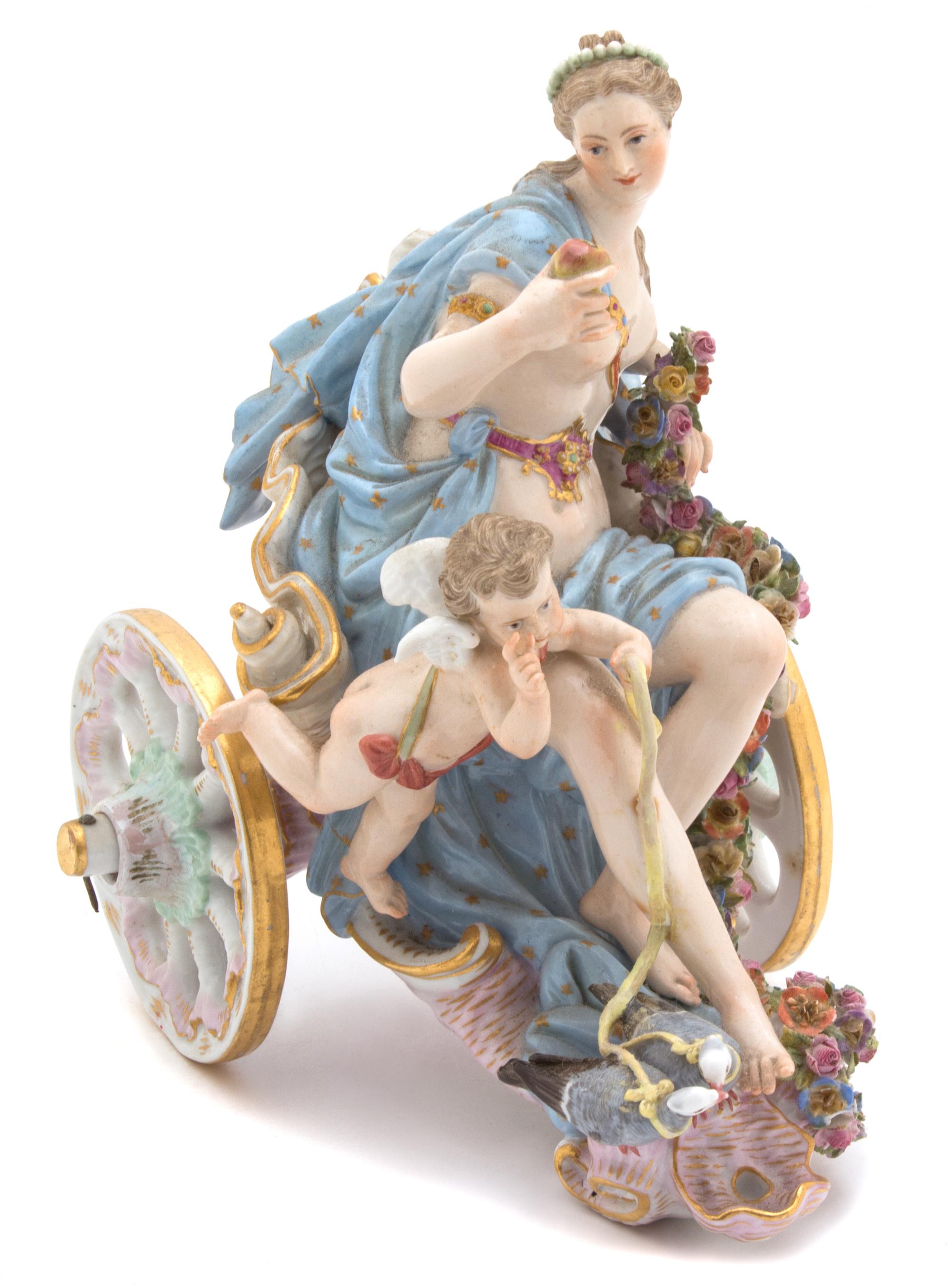 A Meissen Porcelain Figure Height 7 inches. — EARLY 20TH CENTURY