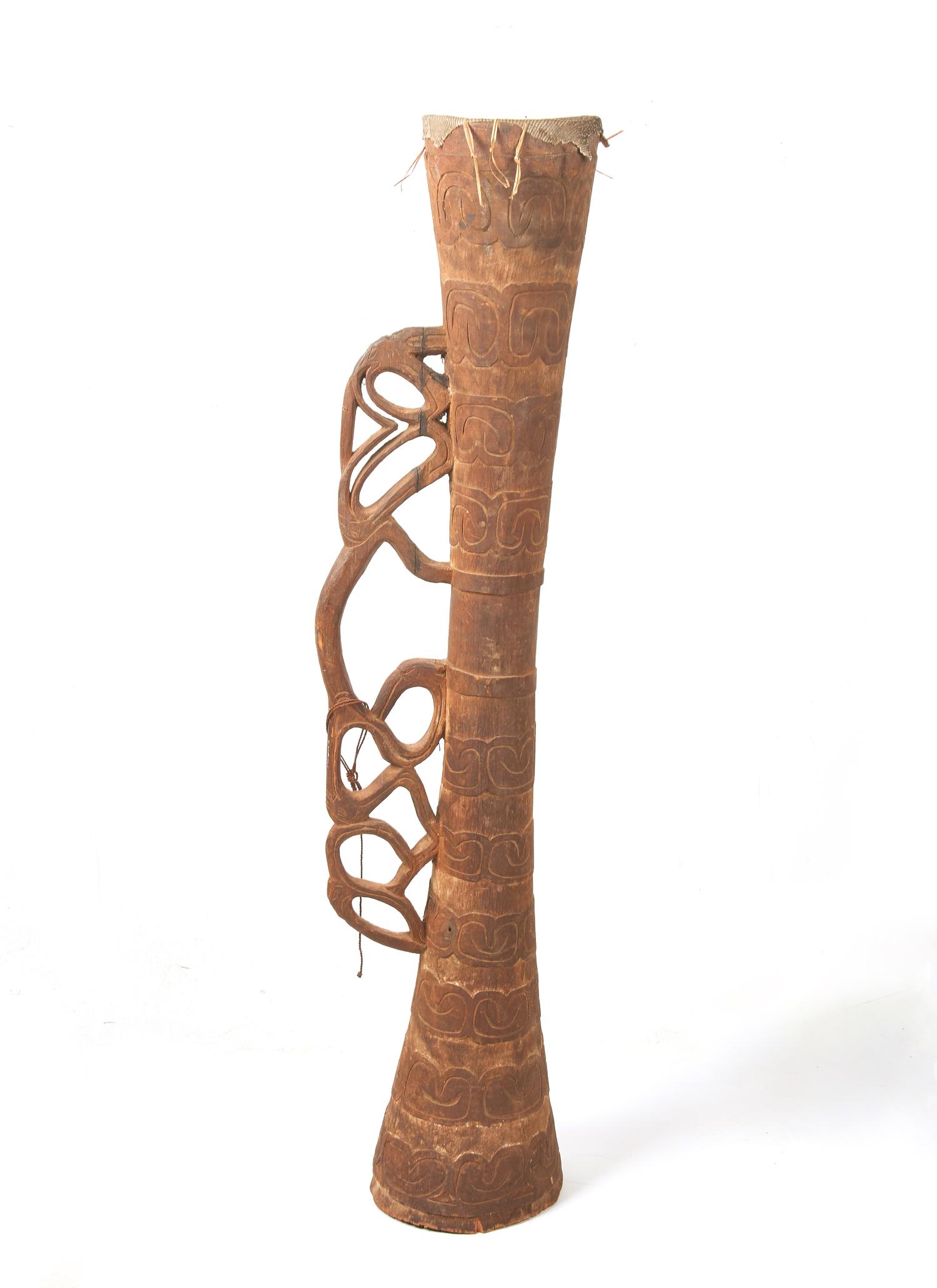 Two Asmat Drums
