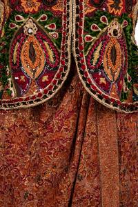 Oscar de la Renta Beaded Jacket and Skirt Ensemble, 1980-90s