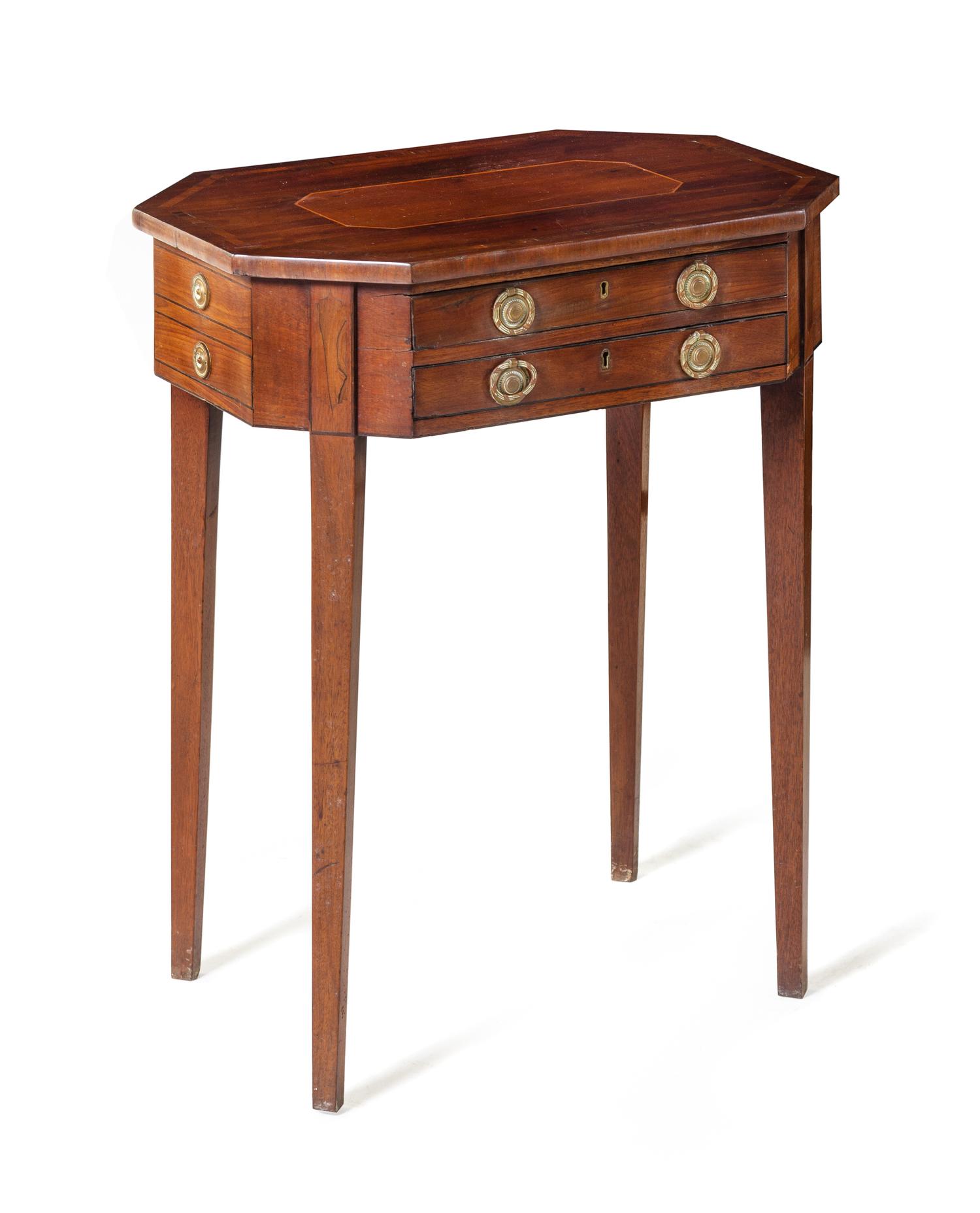An American Mahogany Side Table