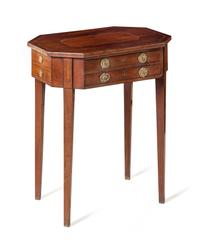 An American Mahogany Side Table