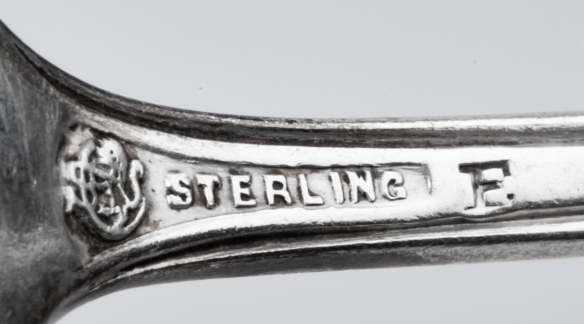 A Large Collection of Silver Flatware Articles