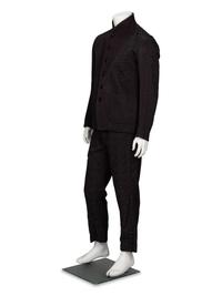 Ann Demeulemeester, Black Jacquard Suit