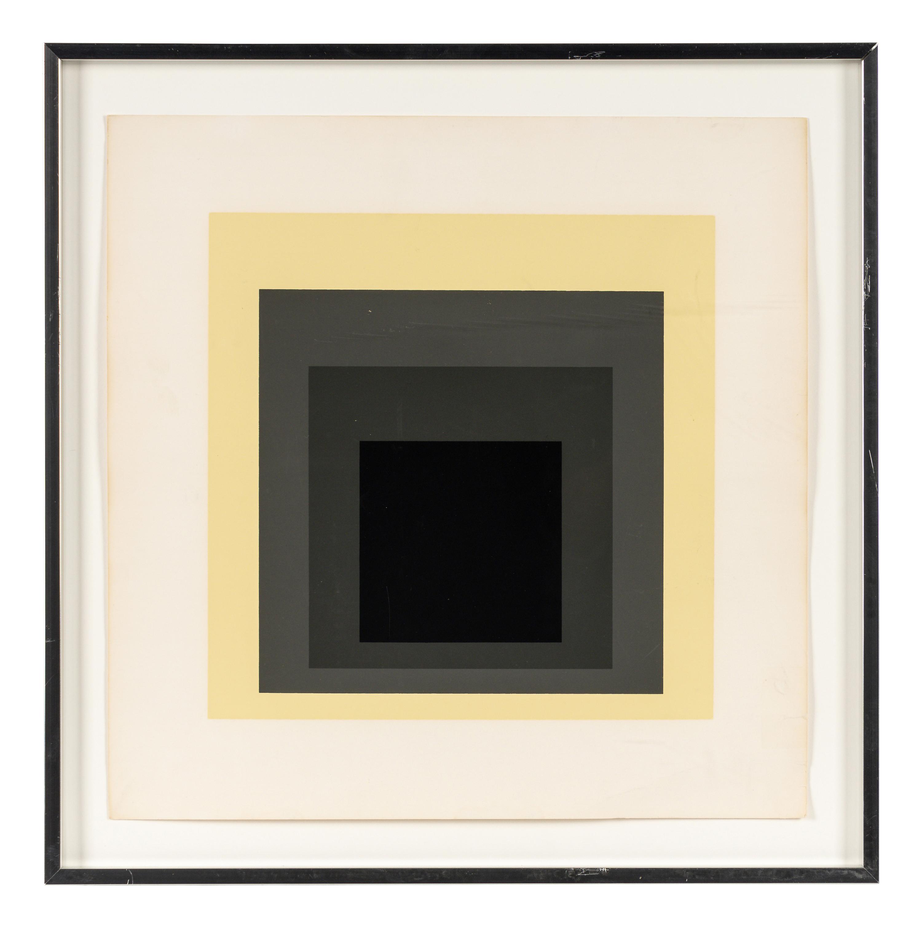 Homage to the Square (a group of nine from the portfolio of ten)