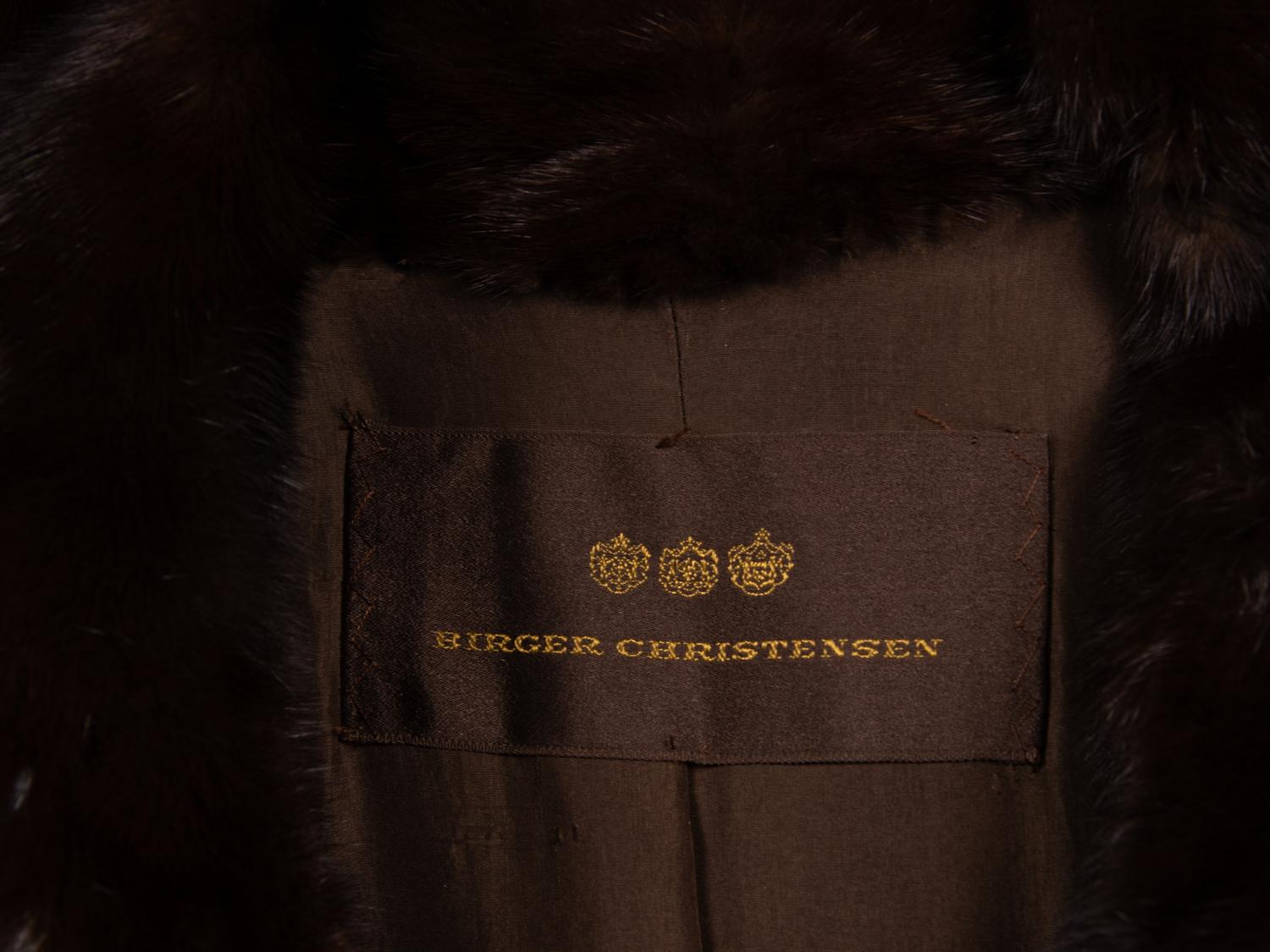 Birger Christensen Mink Coat