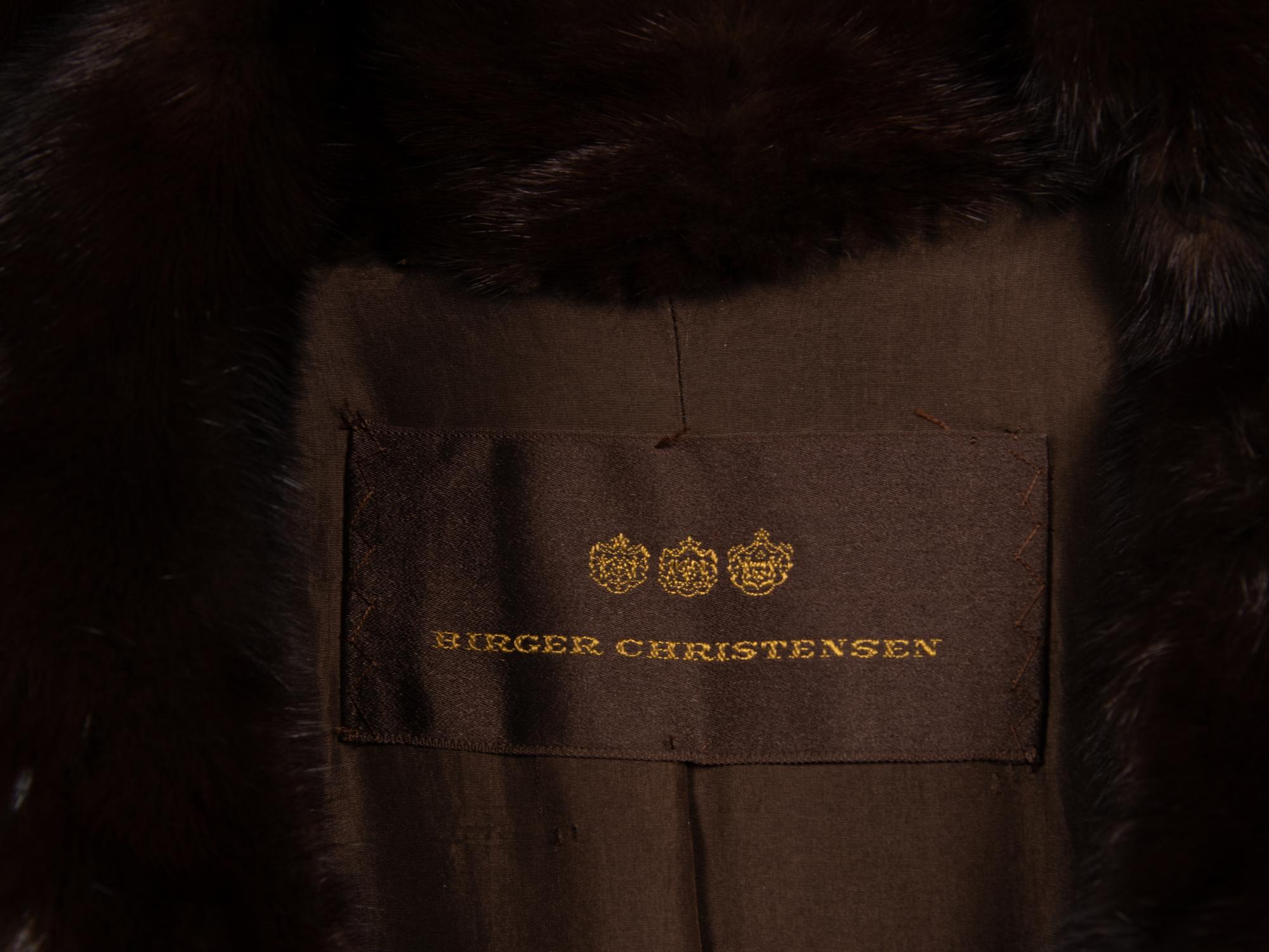 Birger Christensen Mink Coat
