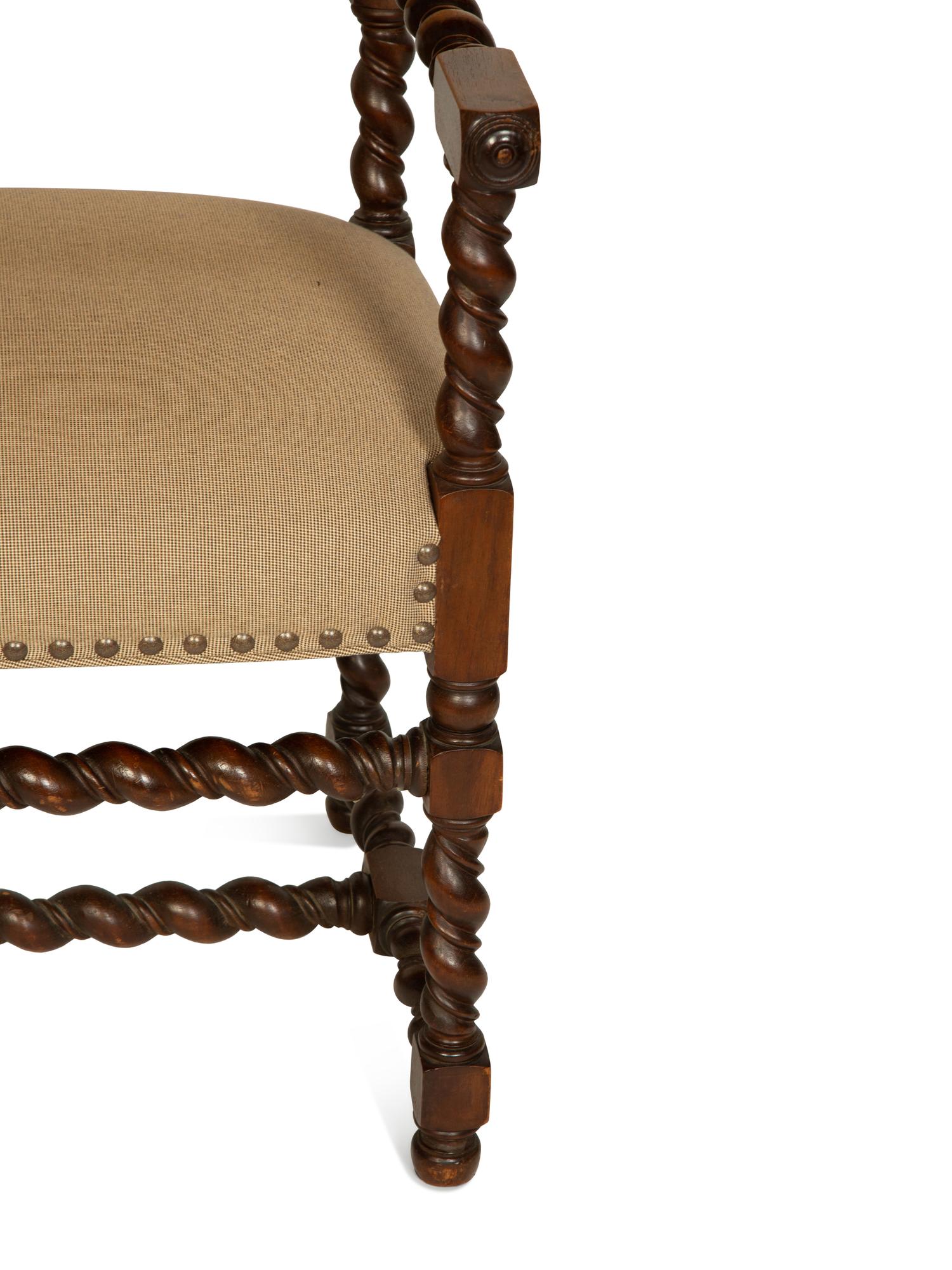 A William and Mary Style Armchair