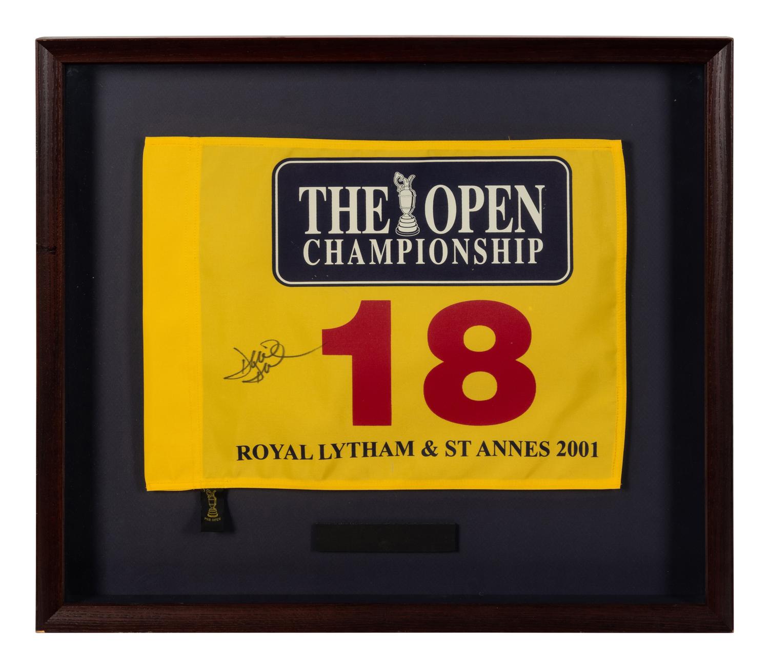 A Group of PGA Golf Tournament Signed Autograph Displays