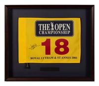 A Group of PGA Golf Tournament Signed Autograph Displays