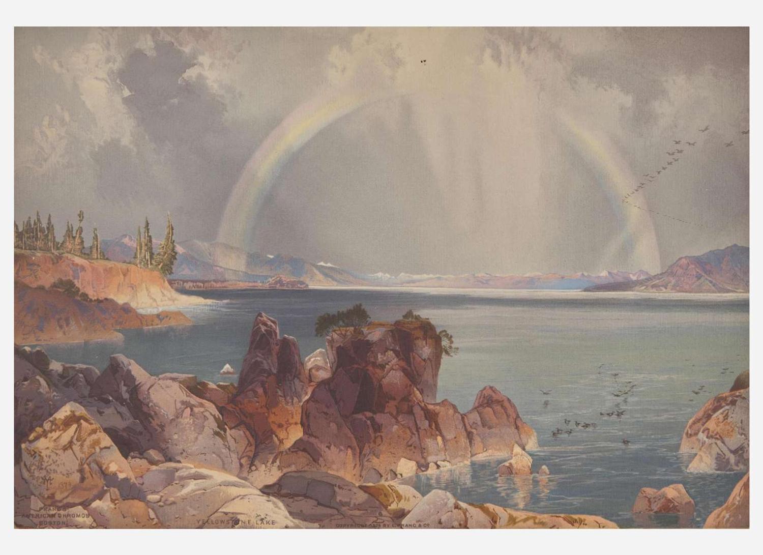 [Prints] Moran, Thomas: Yellowstone Lake