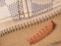 Two Louis Vuitton Damier Azur Items: One Handbag and One Wallet, 2012