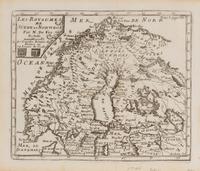DE FER, Nicolas (1646-1720). Le Royaumes de Suede et Norwege. [Paris, ca 1746].