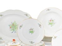 A Herend Porcelain Dinner Service