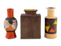 Collection of Three Vases, c. 1960-70